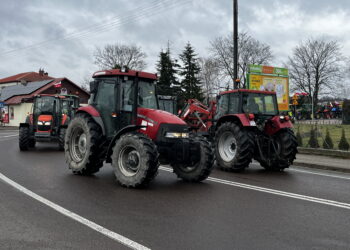 Protest w Borkach, ogólnopolski strajk rolników.