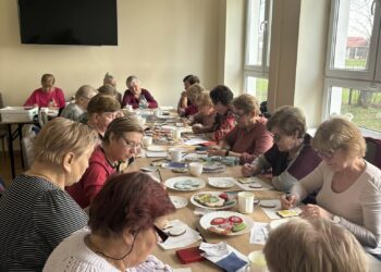 Warsztaty dla seniorów w Sętkach.