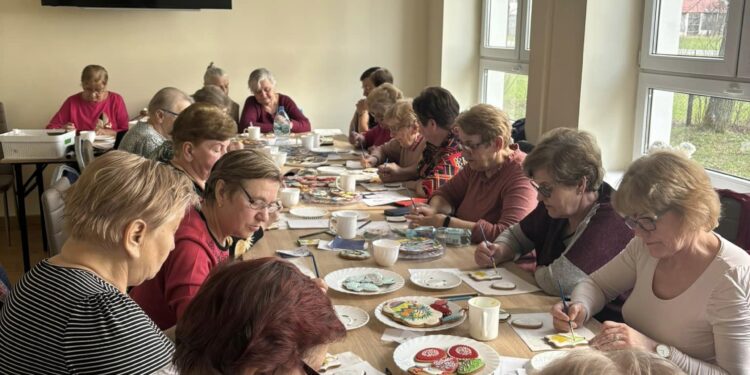 Warsztaty dla seniorów w Sętkach.