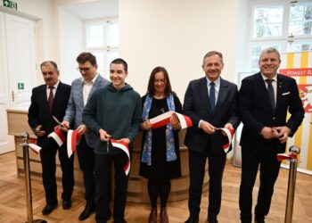 Otwarcie nowego punktu informacji turystycznej w Pałacu Potockich w Radzyniu Podlaskim.