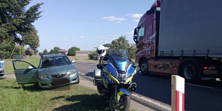 Pijany 44-latek Wyprzedził Patrol Policji na Motocyklach.