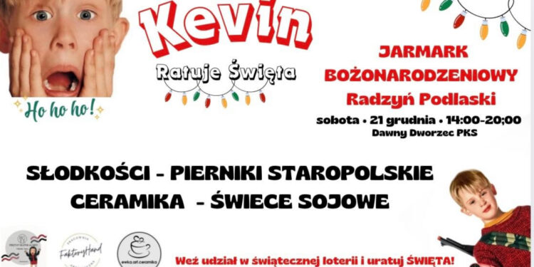 Zapraszamy 21 grudnia na Jarmark Świąteczny w Radzyniu Podlaskim