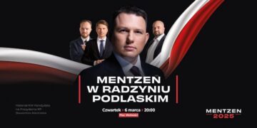 6 marca Sławomir Mentzen odwiedzi Radzyń Podlaski – spotkanie wyborcze kandydata na prezydenta.