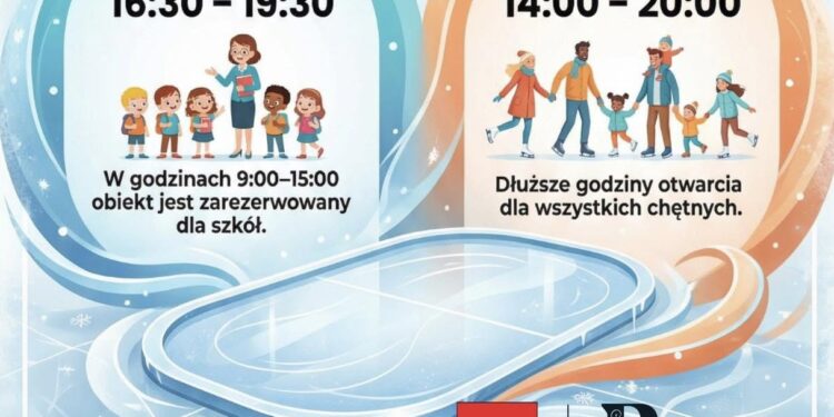 Biały Orlik w Radzyniu Podlaskim już otwarty. Nowa zimowa przestrzeń spotkań przy SP nr 2