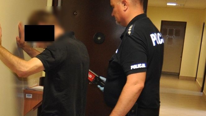 Tymaczoswy areszt za znęcanie się nad siostrą. Fot KPP Radzyń Podlaski